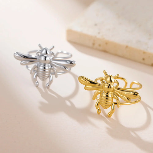 Bague abeille pour femme or