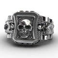 Bague Acier Tête de Mort