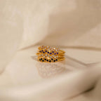 Bague avec Zircon Pierre de Naissance