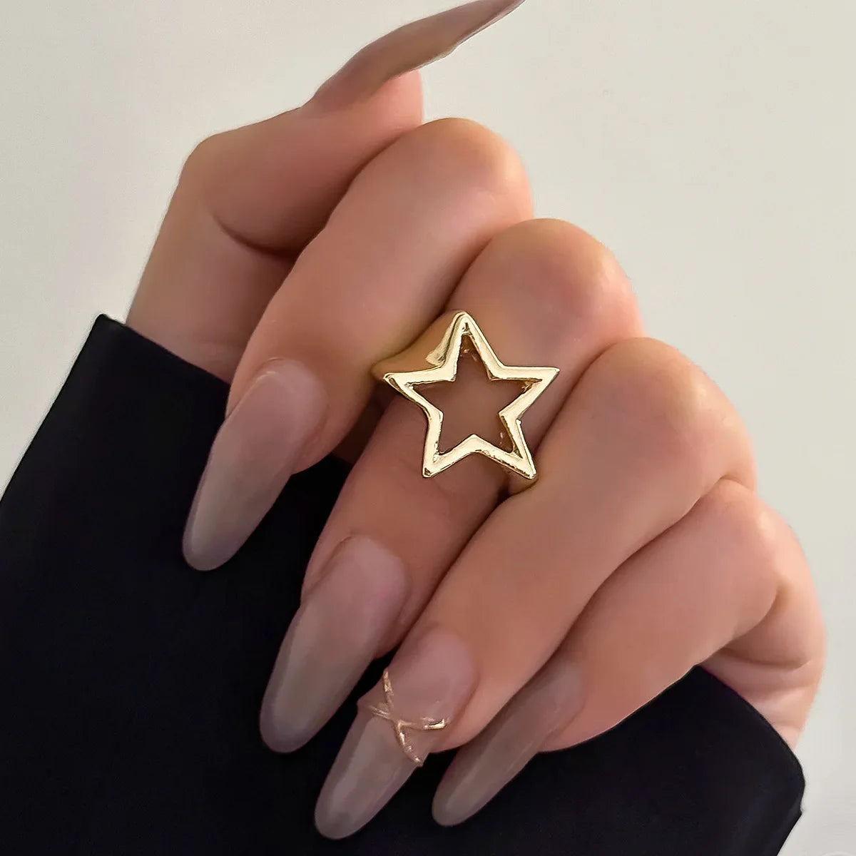 レディース向け スターリングシルバー風スターリングのリング