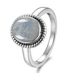 Bague Anneau Fertilité Pierre de Lune