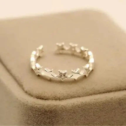 Bague Anneau pour Femme Etoiles