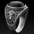 Bague Anneau Tête de Mort Pirate