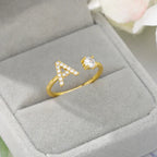 Bague personnalisée avec initiale