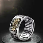 Bague Bouddhiste Om Tibétain pour Homme ou Femme