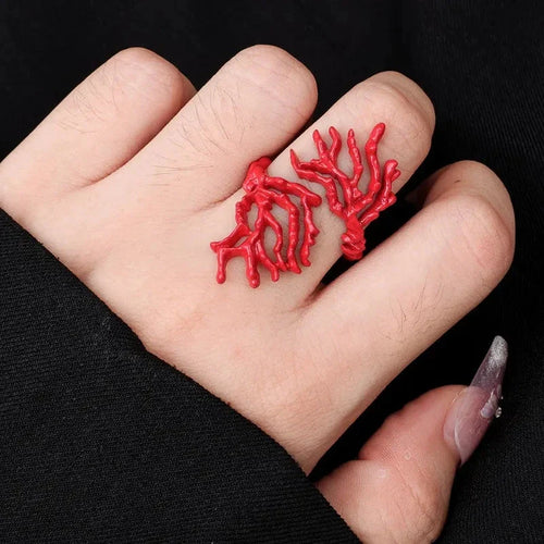 Bague en Branches Corail