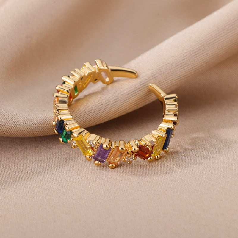 レディース 7チャクラ リング