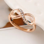 Bague Infini Or Rose