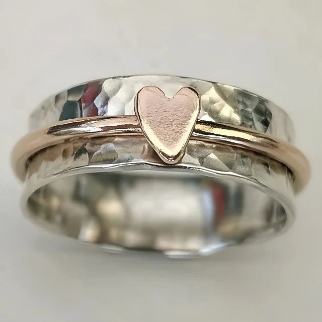 Bague Petit Coeur Coloré