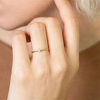 Bague Pierre de Naissance Argent & Or