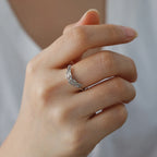 レディースリング 天使の翼 シルバー