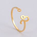 Bague Signe du Zodiaque 12 Constellations