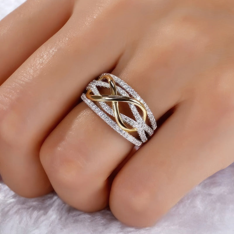 Bague Symbole Infini Femme