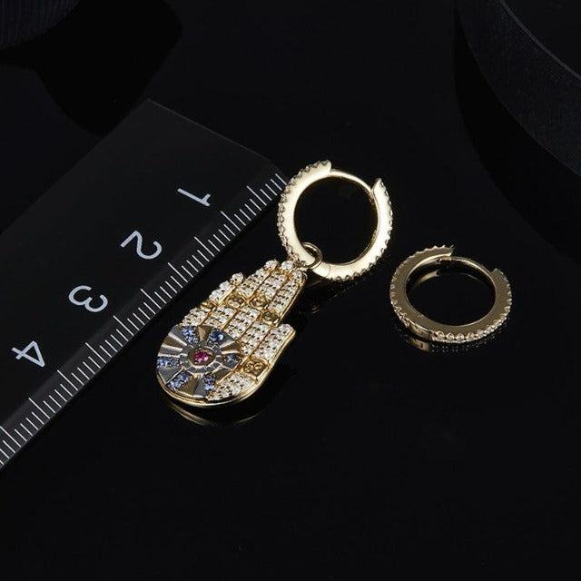ファティマの手のピアス