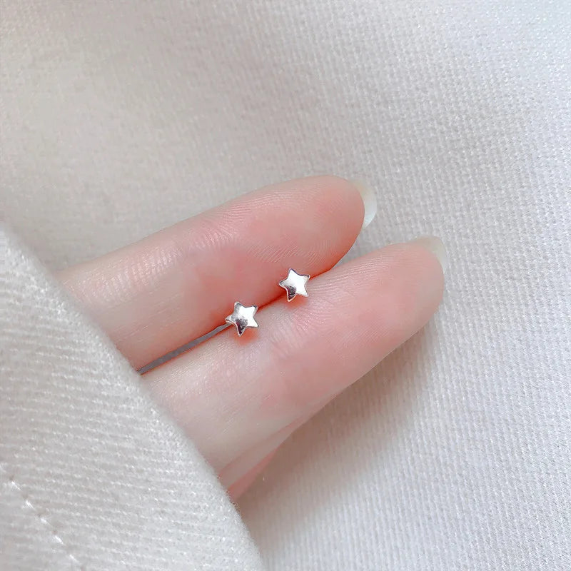 Boucles d'Oreilles Clou Etoile