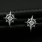 メンズ用スター スタッドピアス