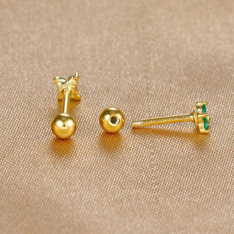 誕生石スタッドピアス