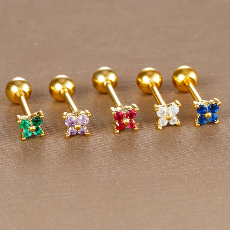 誕生石スタッドピアス