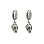 Boucles d'Oreilles Créoles Crâne