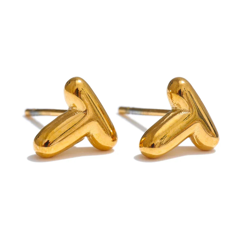 Boucles d'oreilles personnalisées avec initiale t