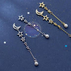 星型ピアス ゴールド
