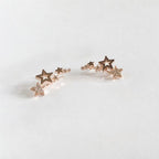 スターピアス（ローズゴールド）