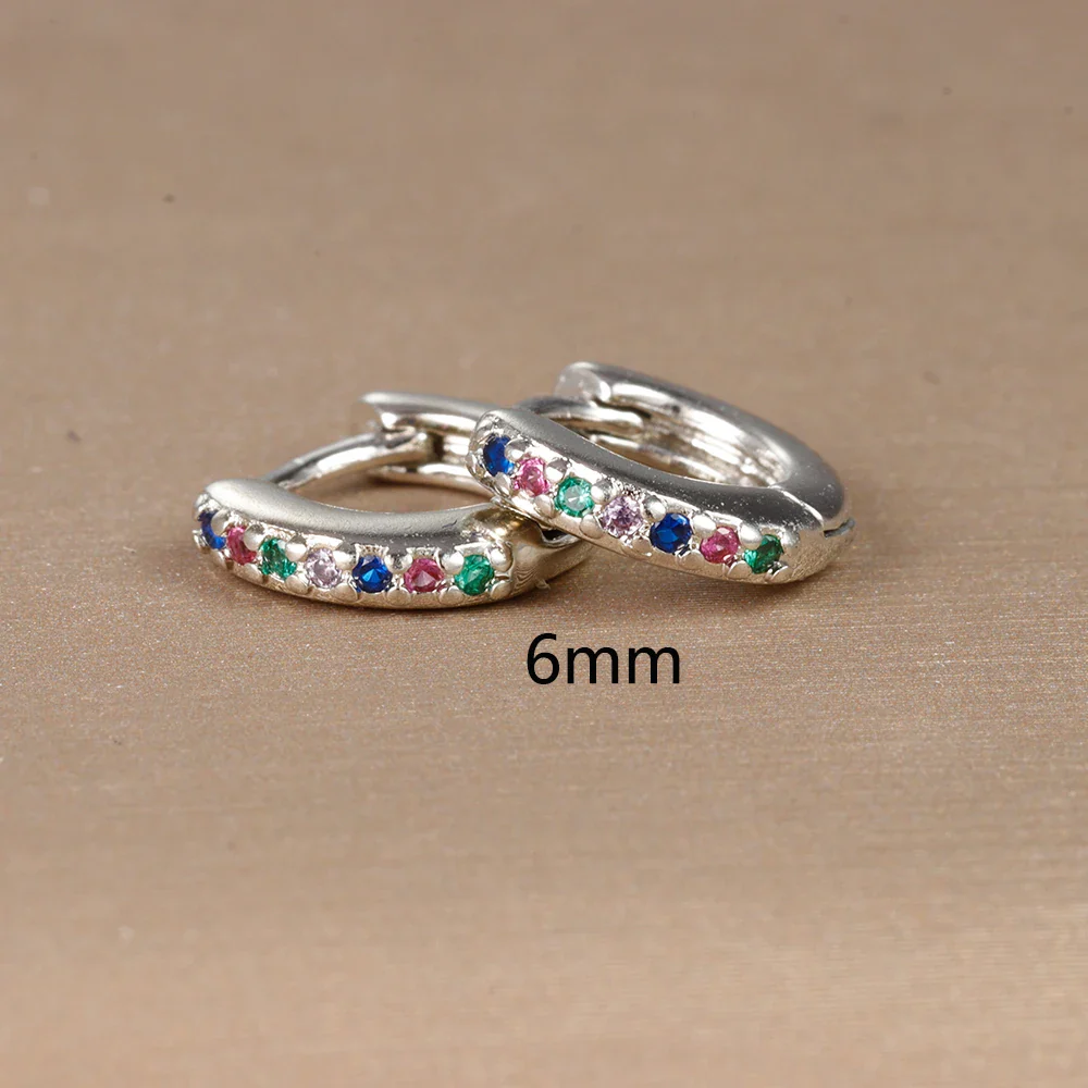 レディース レインボーピアス 