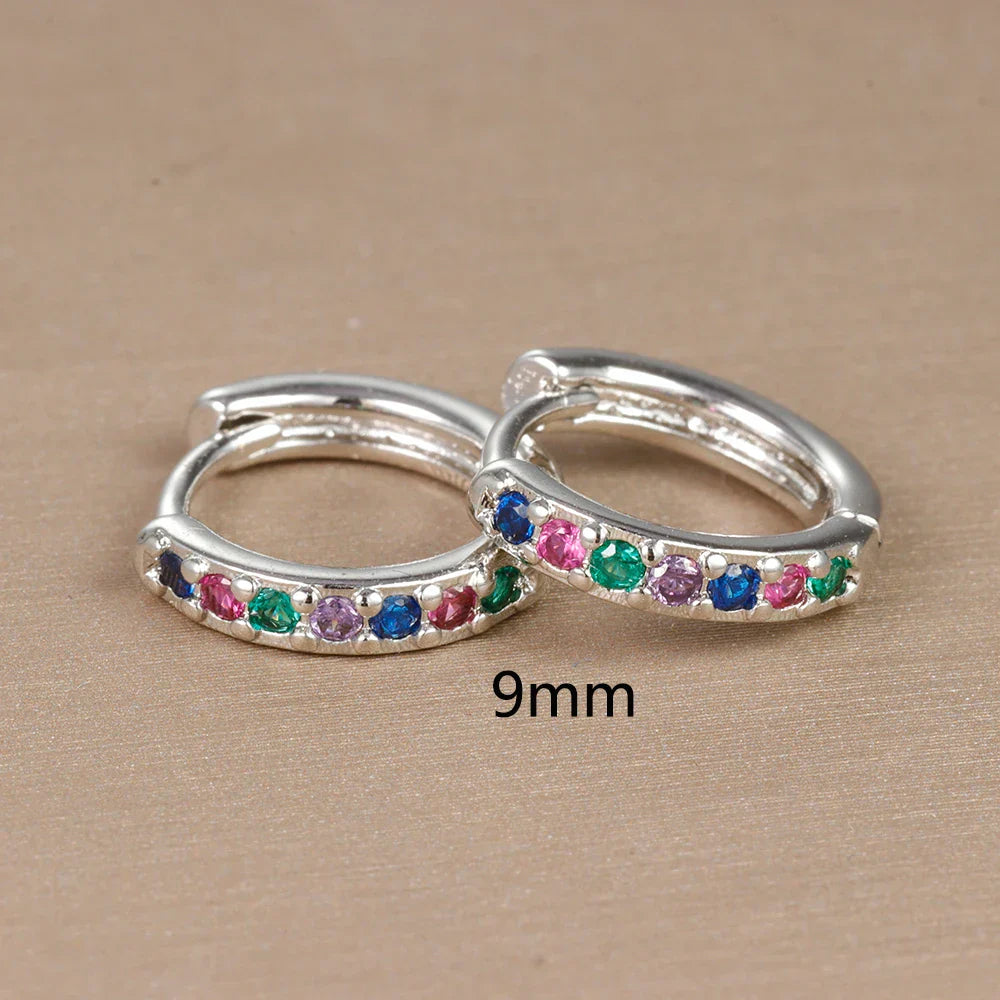 レディース レインボー ピアス