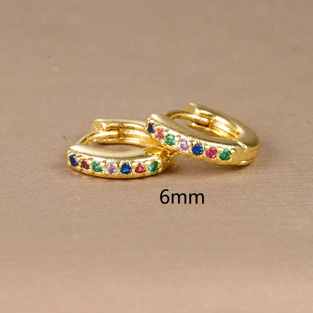 レディース レインボーピアス 