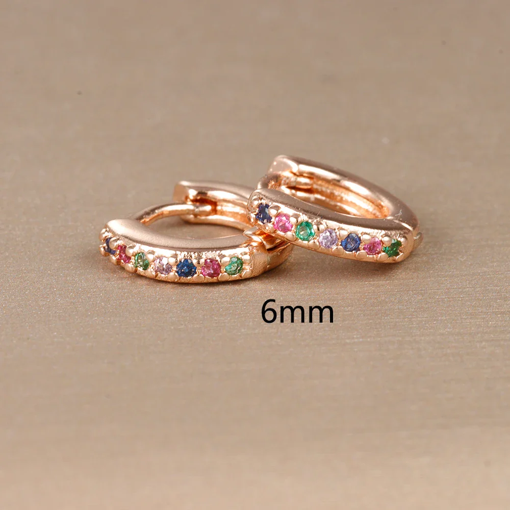 レディース レインボーピアス 