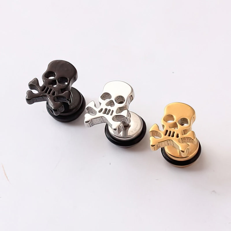 レディース スカルピアス 
