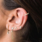イニシャルピアス