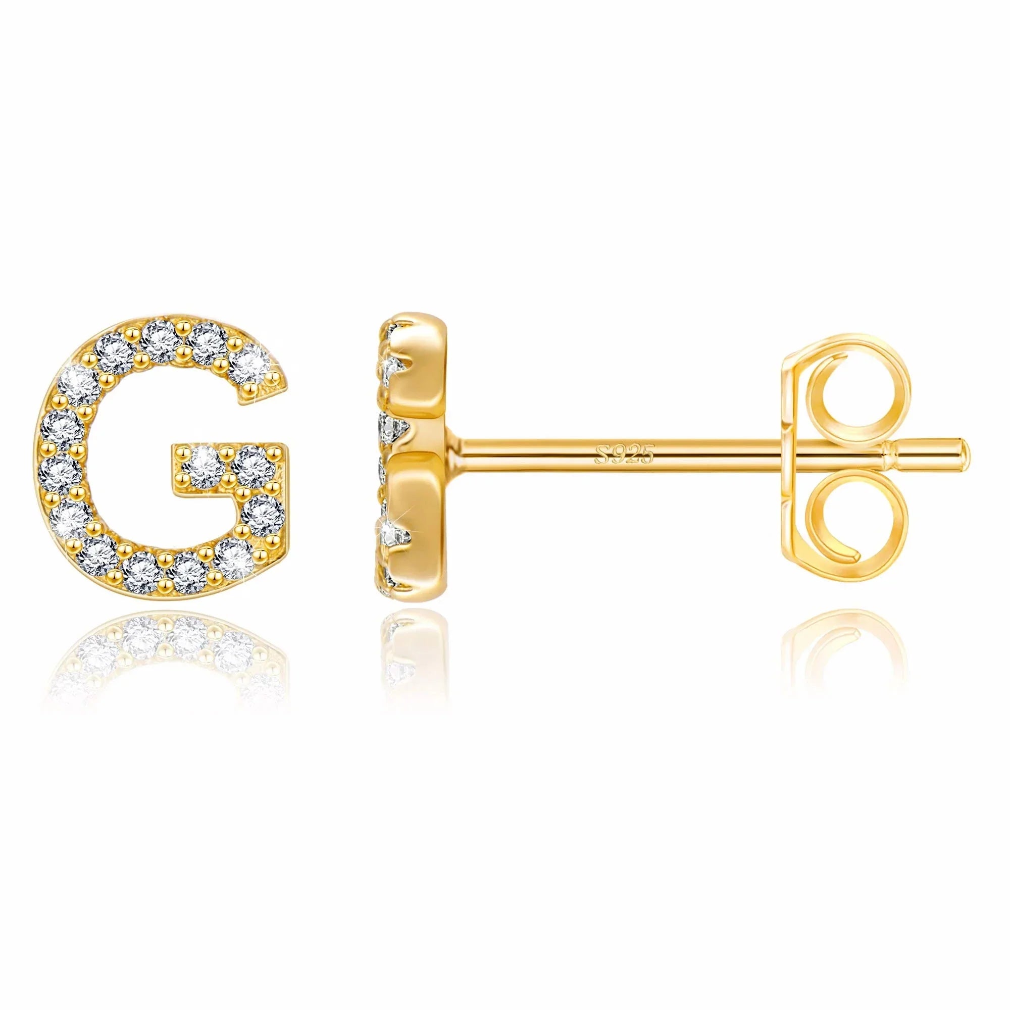 イニシャルピアス ゴールド g