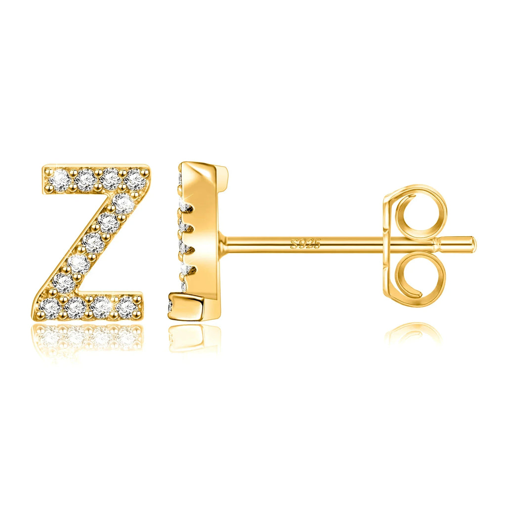 イニシャルピアス ゴールド z