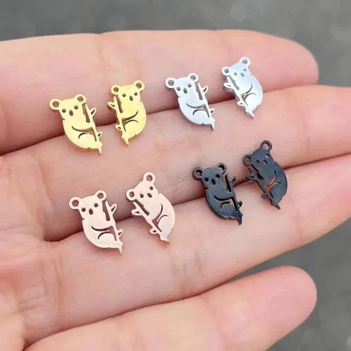 かわいいコアラのピアス