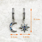 Boucles d'Oreilles Nuit Étoilée - Exception®