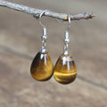 Boucles d'Oreilles Oeil de Tigre