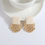 Boucles d'Oreilles Pendantes de Style Bohême Effet Naturel
