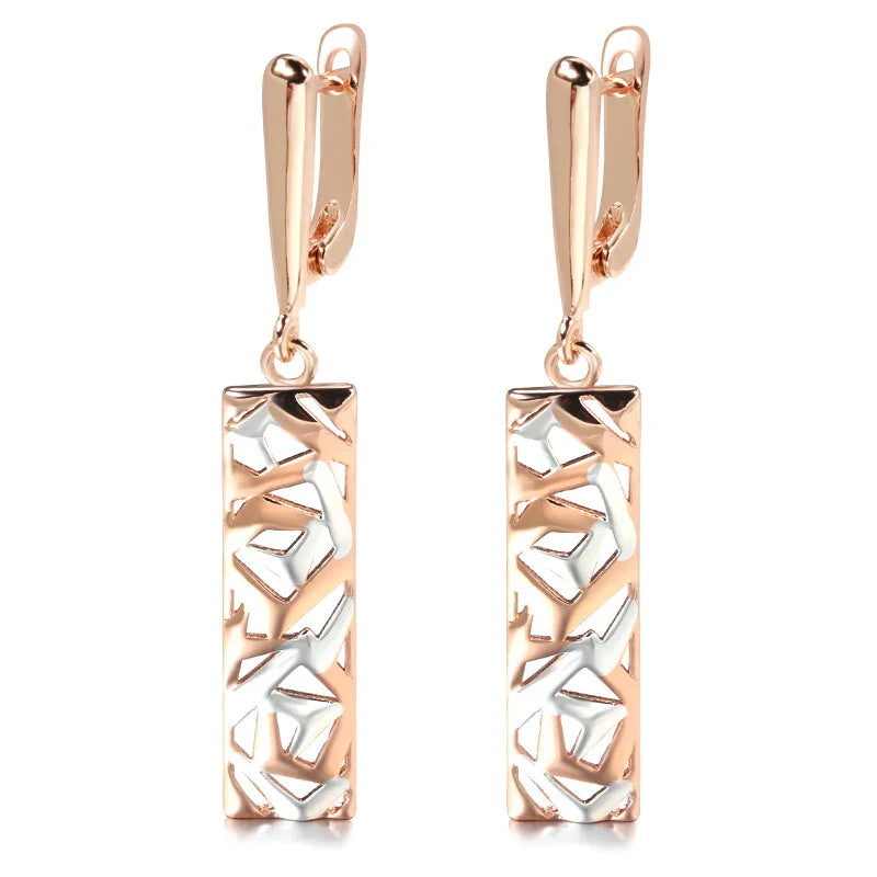 Boucles d'Oreilles Pendantes Ethniques Modernes