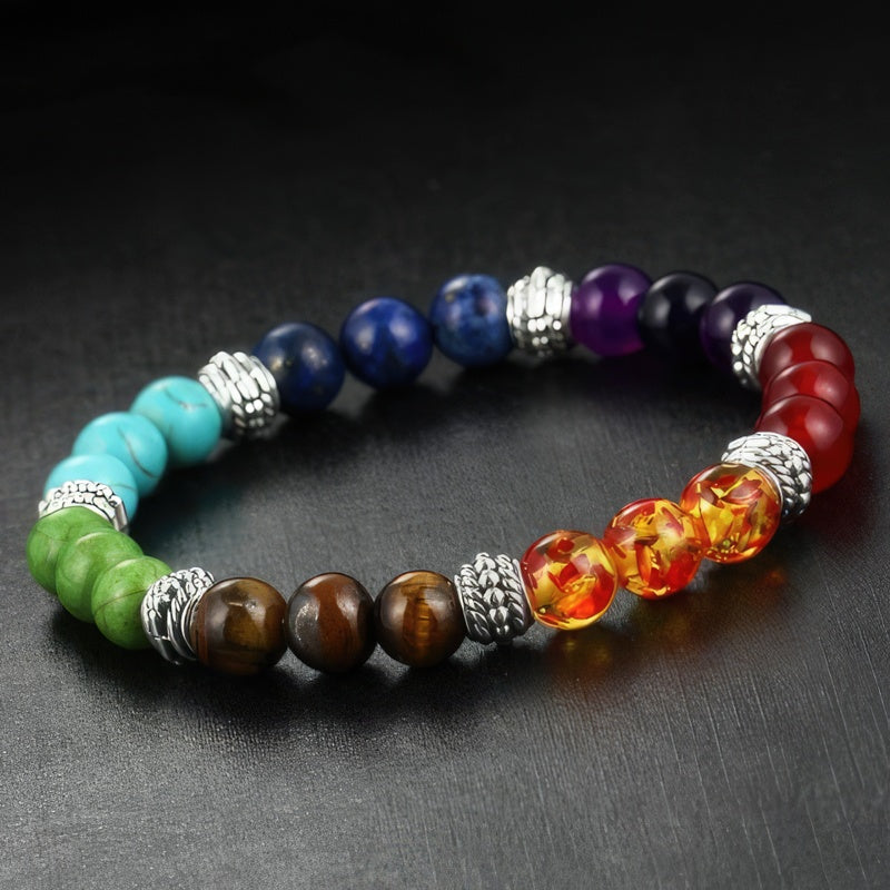 Bracelet 7 Chakras du Bonheur