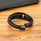 Bracelet Aigle En Cuir Homme