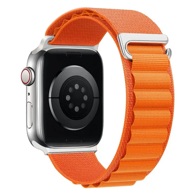 Apple Watch用スポーツループバンド オレンジ