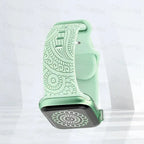 Bracelet Apple Watch à Motifs vert