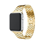 Apple Watch用デラックスブレスレット ゴールド
