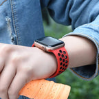 Apple Watch用スポーツバンド レッド