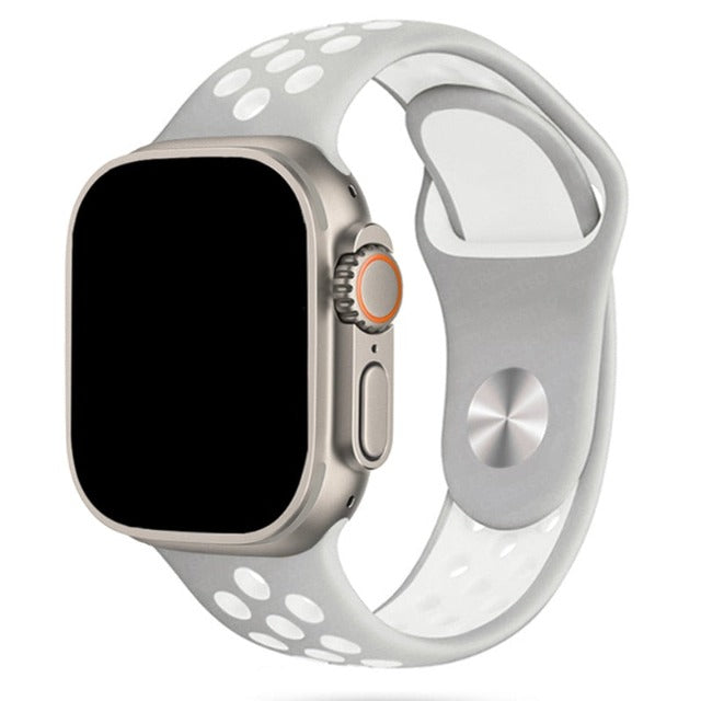 Apple Watch用スポーツバンド ホワイト