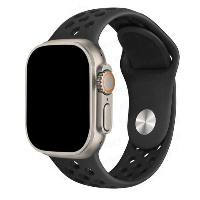 Apple Watch用スポーツバンド ブラック