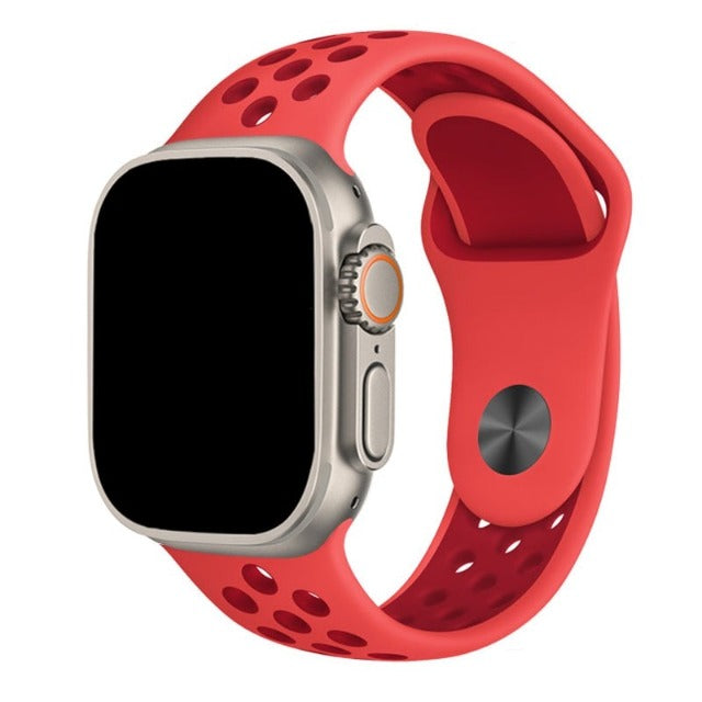 Apple Watch用スポーツバンド レッド