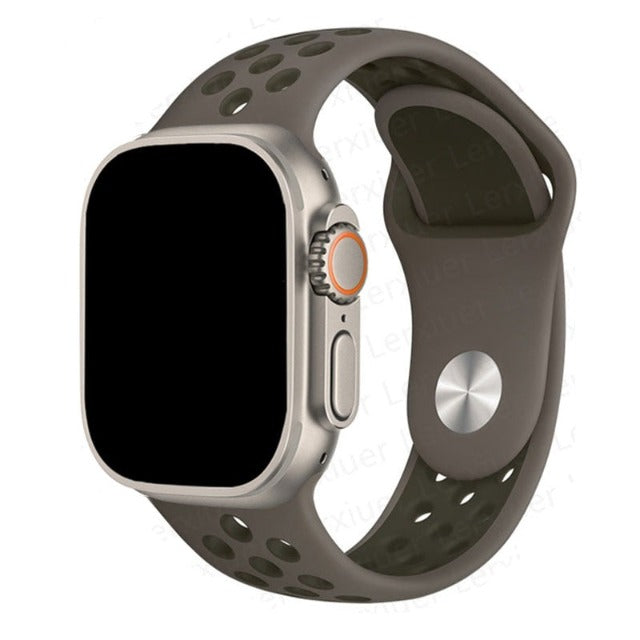 Apple Watch用スポーツバンド アーミーグリーン