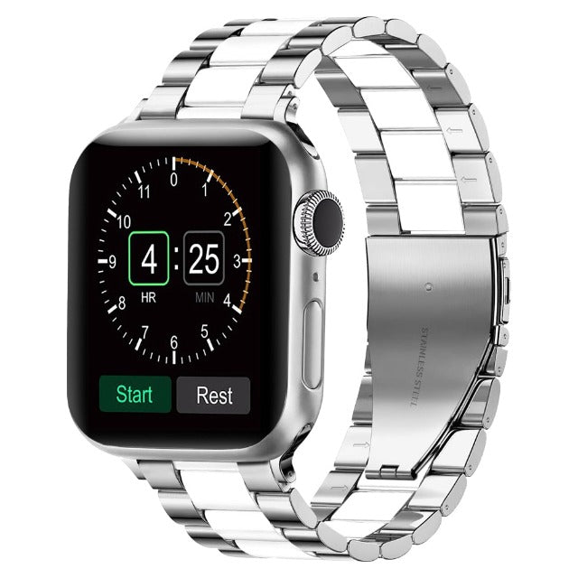 Apple Watch用ブレスレット　シルバーメタル